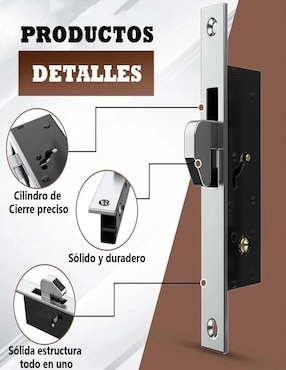 Cerradura empotrar Belug Cerradura de derecha e izquierda