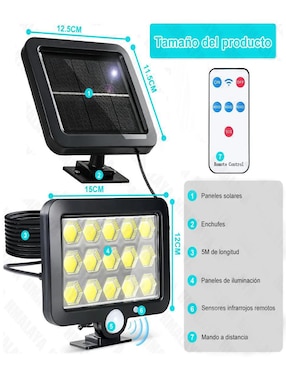 Set lámparas led Belug 2 piezas
