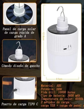 Foco led Belug 200 W de consumo 200 w de iluminación 1000 lm lúmenes
