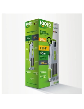 Bomba de agua sumergible Igoto 1.3 HP