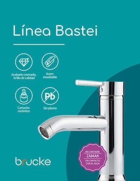 Llave mezcladora para baño Brucke Bastei