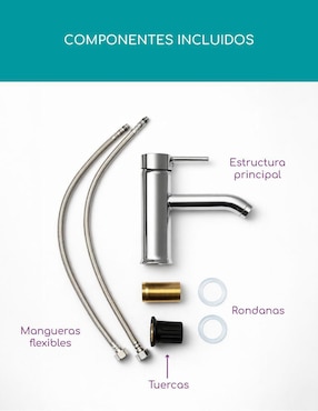 Llave mezcladora para baño Brucke Bastei