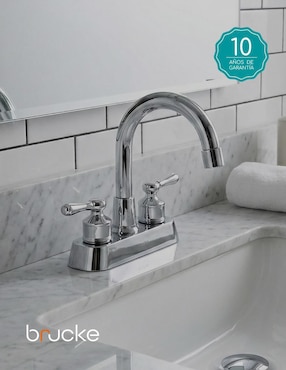 Llave mezcladora para baño Brucke