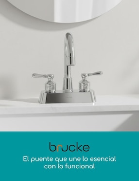 Llave mezcladora para baño Brucke