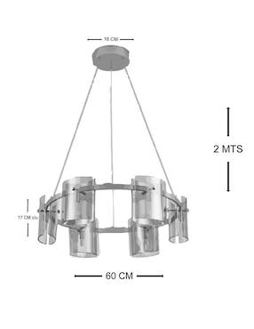 Lámpara incandescente Luxica Lighting Biloz / G10