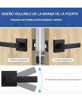 Cerradura para empotrar Xtellar XTLLAR11204 de derecha e izquierda