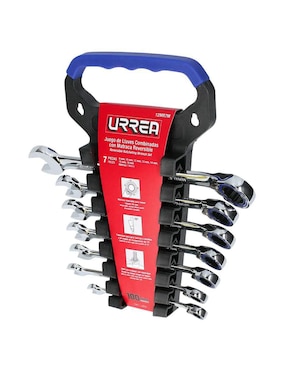Juego de llaves combinadas Urrea 7 piezas