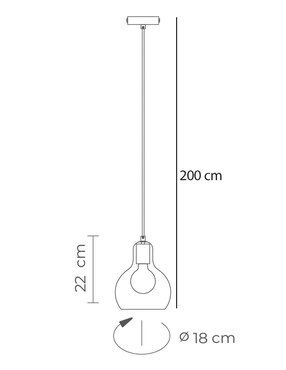 Lámpara ahorrador Luxica Lighting Bugia