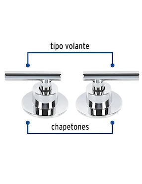 Juego de manerales para regadera Xtellar