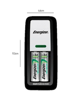Cargador de pilas Energizer de 45 W monofásica Recharge Mini