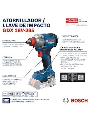 Llave de impacto Bosch