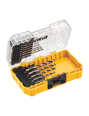 Juego brocas multimateriales Dewalt con 13 piezas