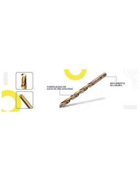 Juego brocas multimateriales Surtek con 7 piezas