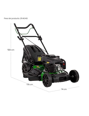 Podadora de pasto a gasolina Jardimex MKZ-POD244CC22PUL