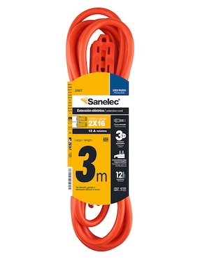 Extensión eléctrica Sanelec 3 m