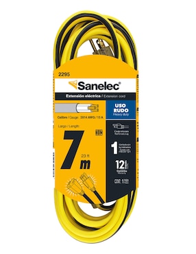 Extensión eléctrica Sanelec 7 m