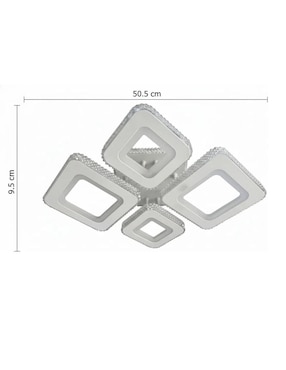 Plafón LED Cityluz Moderno