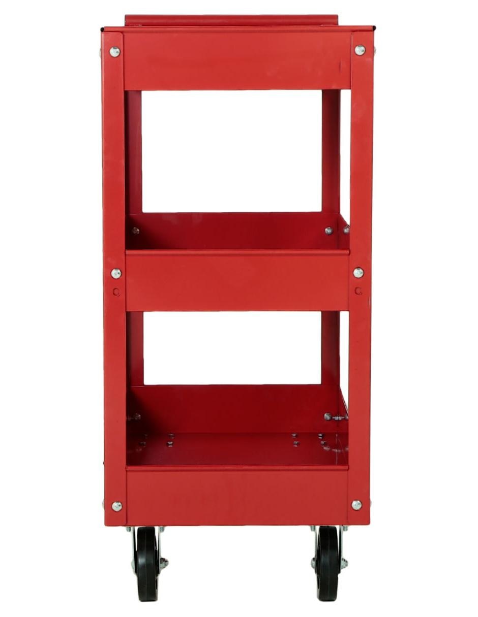 Carro de servicio rojo 3