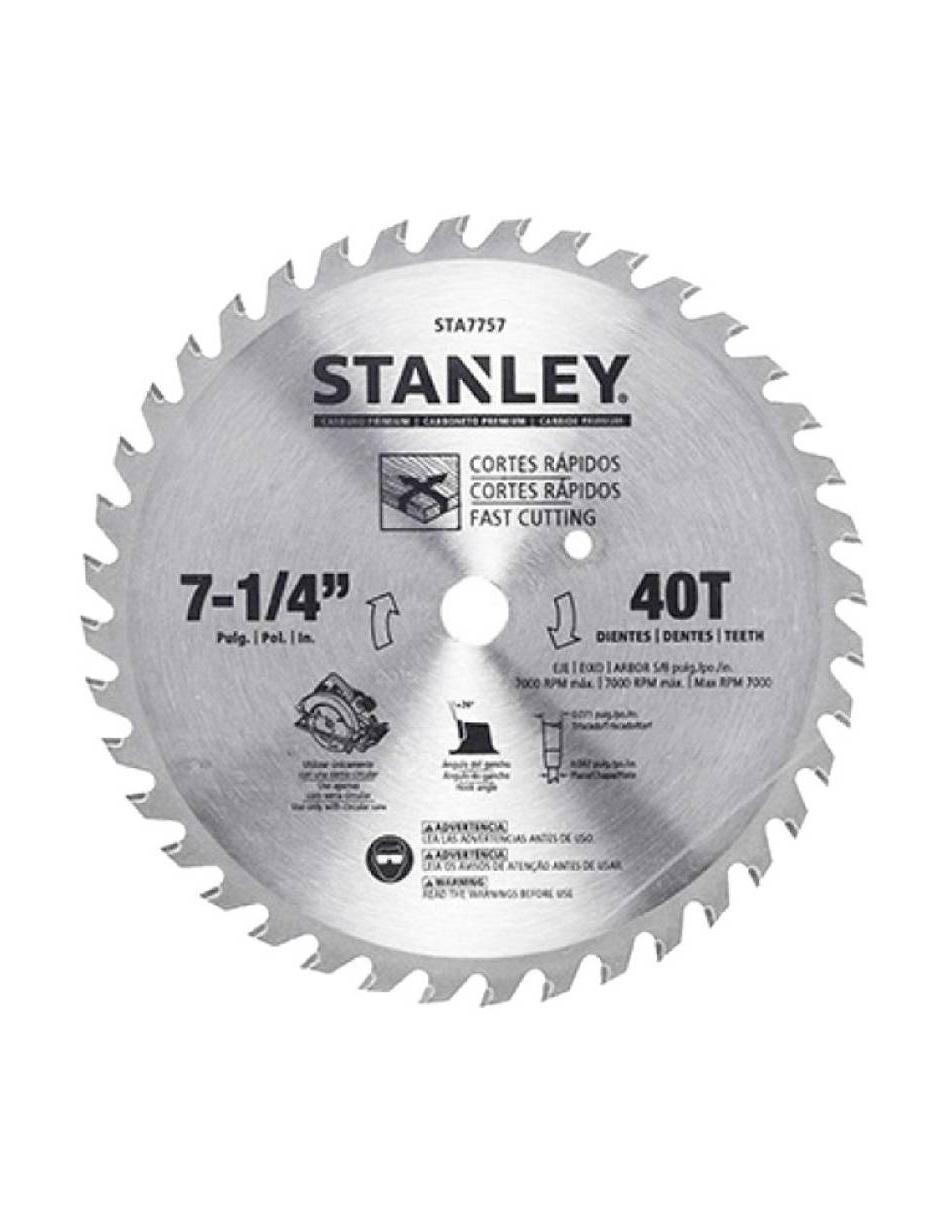 Disco sierra 7 1/4 pulgadas STA7757 Disco sierra 7 1/4 pulgadas STA7757