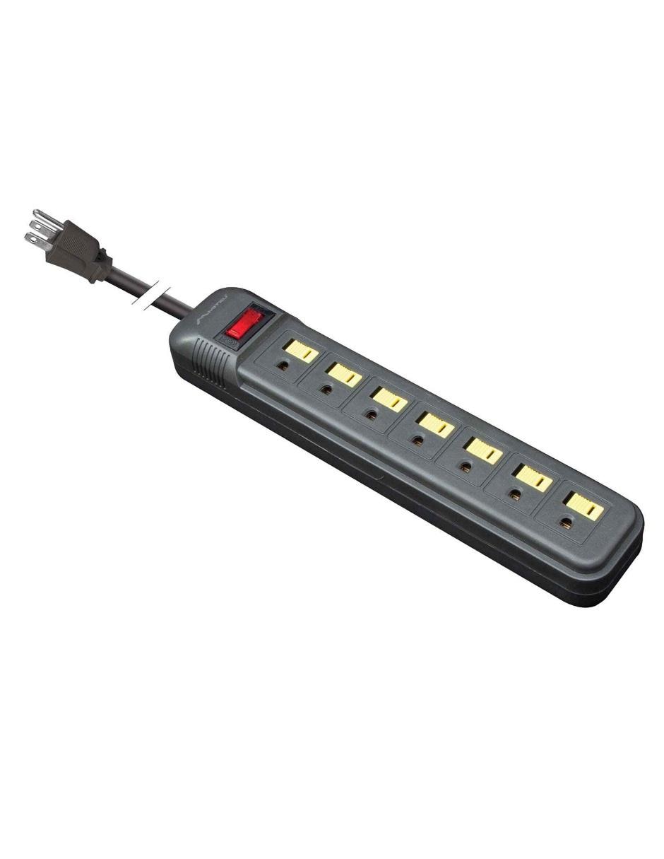 Barra multicontacto con interruptor 4