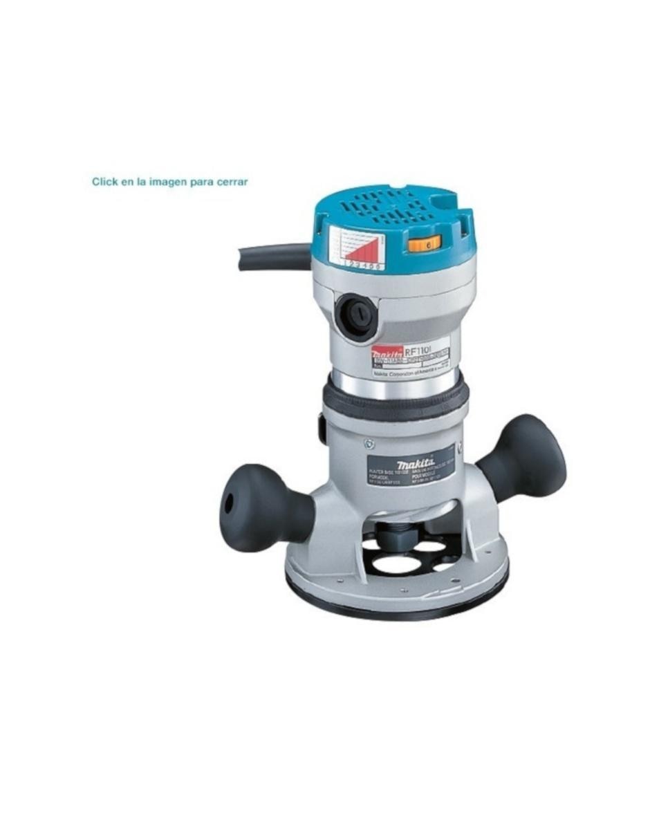 Router rebajadora 2 HP RF1101