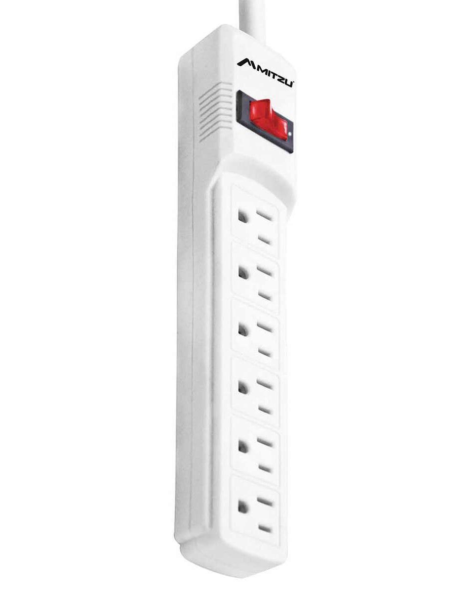 Multicontacto horizontal 11-2045 blanco