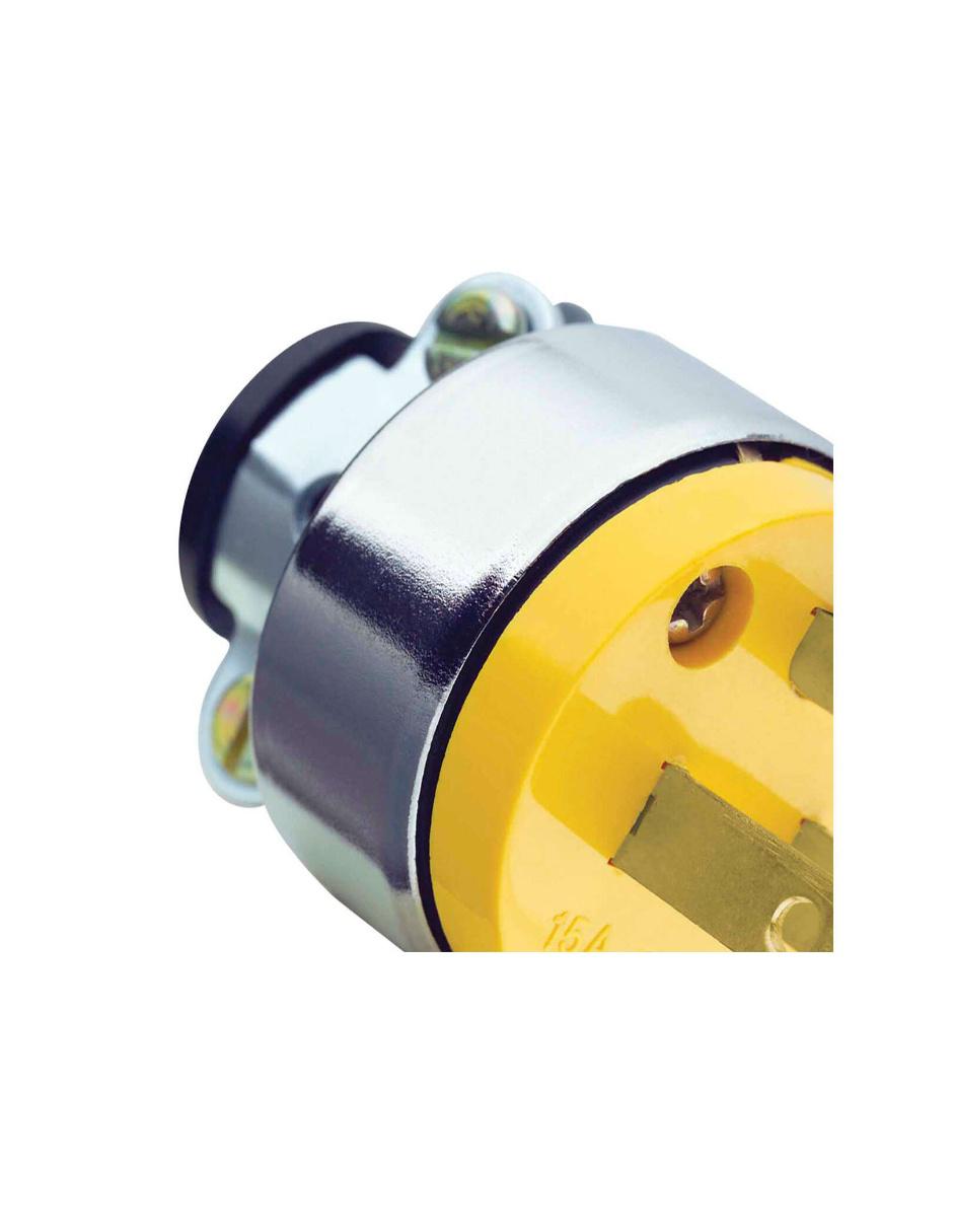 Clavija blindada uso rudo a tierra de reemplazo EEC-7030 2