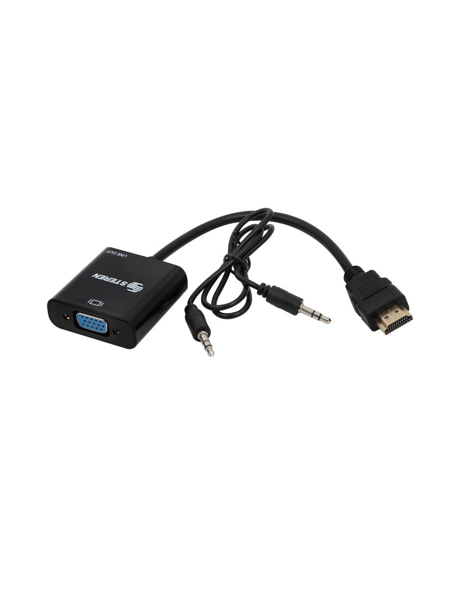 ADAPTADOR HDMI A VGA (SIN AUDIO) :: Serial Center