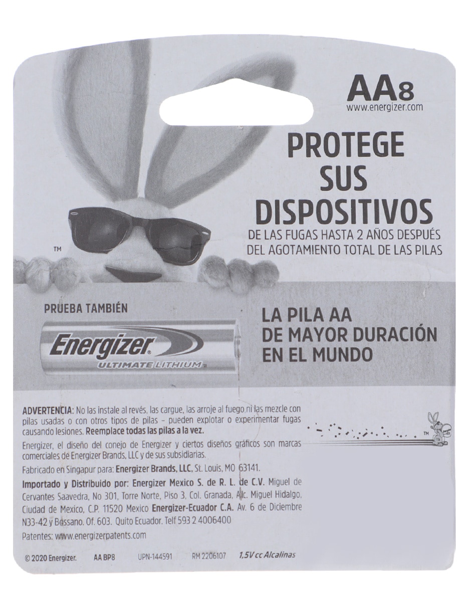 Batería AA alcalina 1.5 V 3