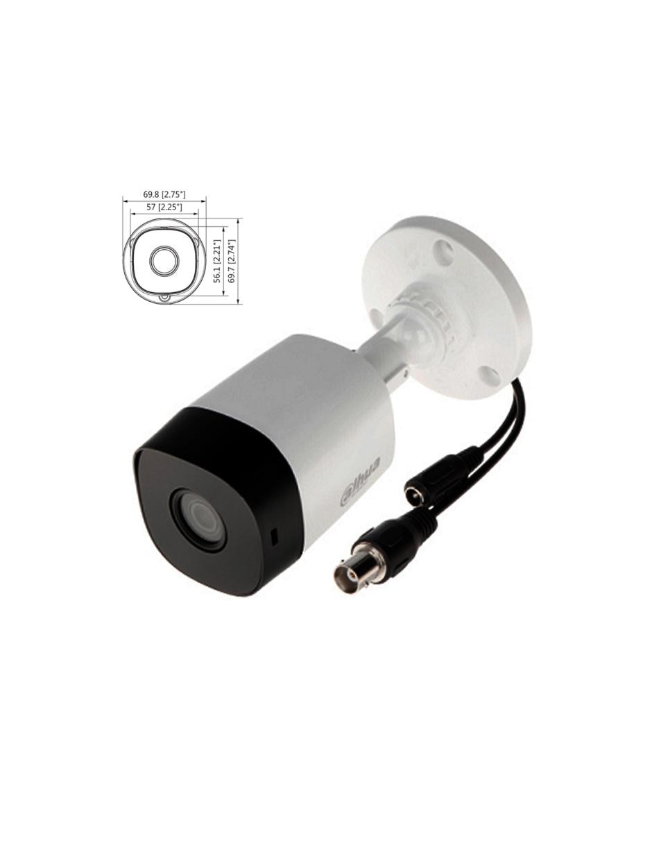Camara Bullet Cooper HDCVI 5MP Lente 2.8mm Smart IR 20m IP67 2