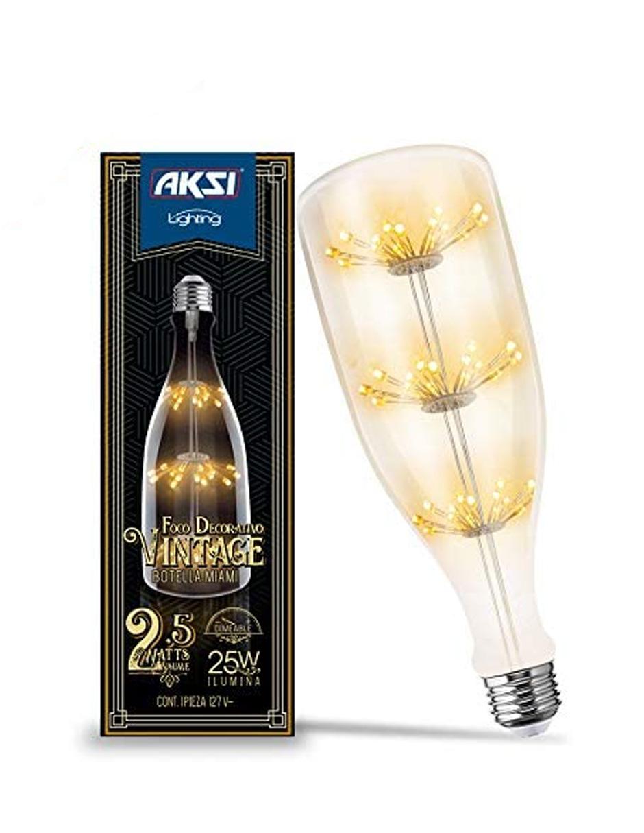 Foco LED vintage Botella Miami 2