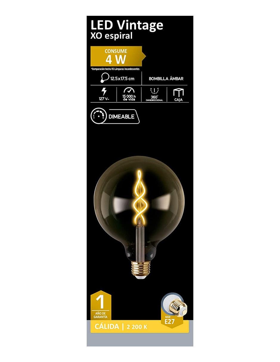 Foco LED vintage globo XO 3