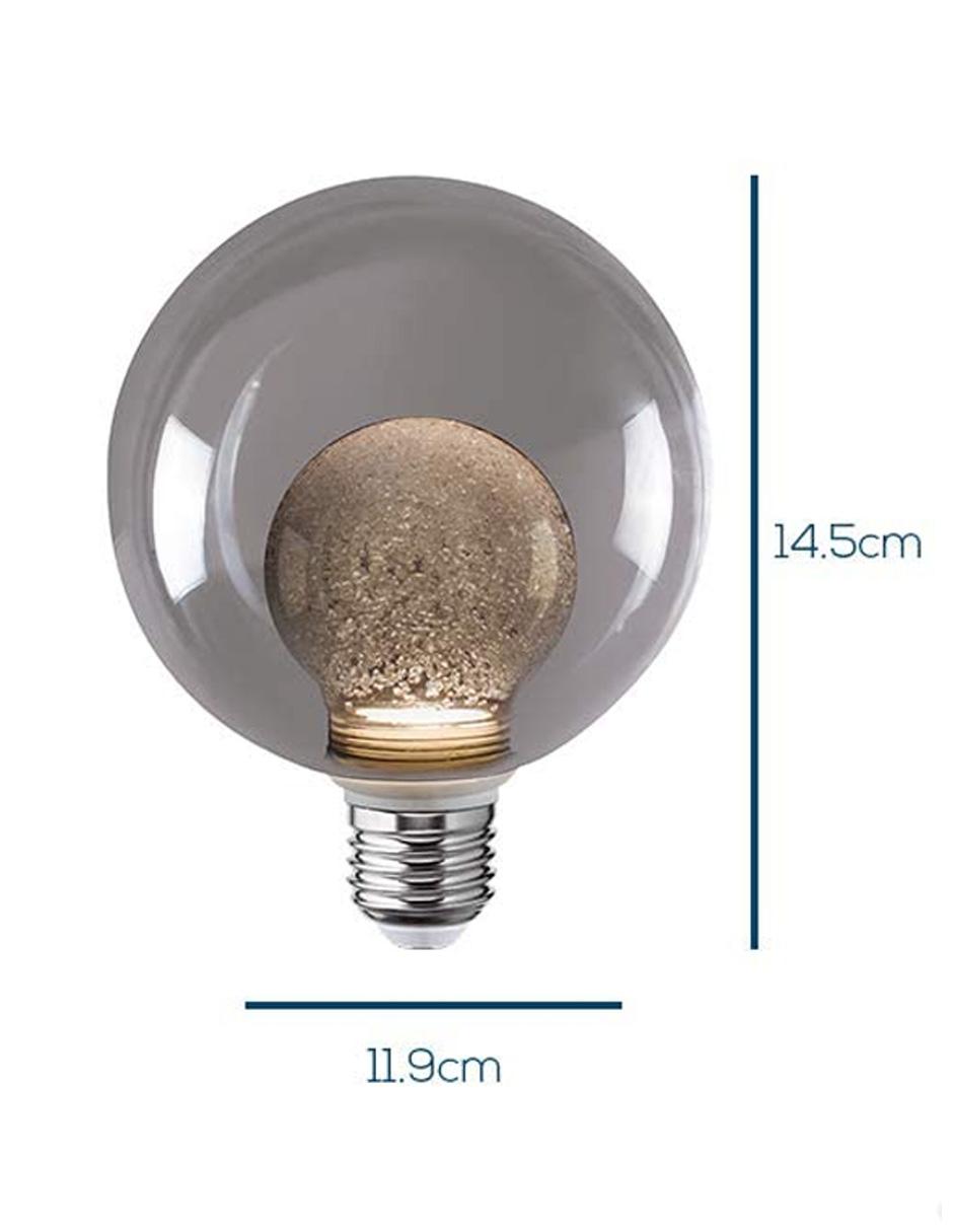 Foco LED vintage decorativo tipo globo Black & White