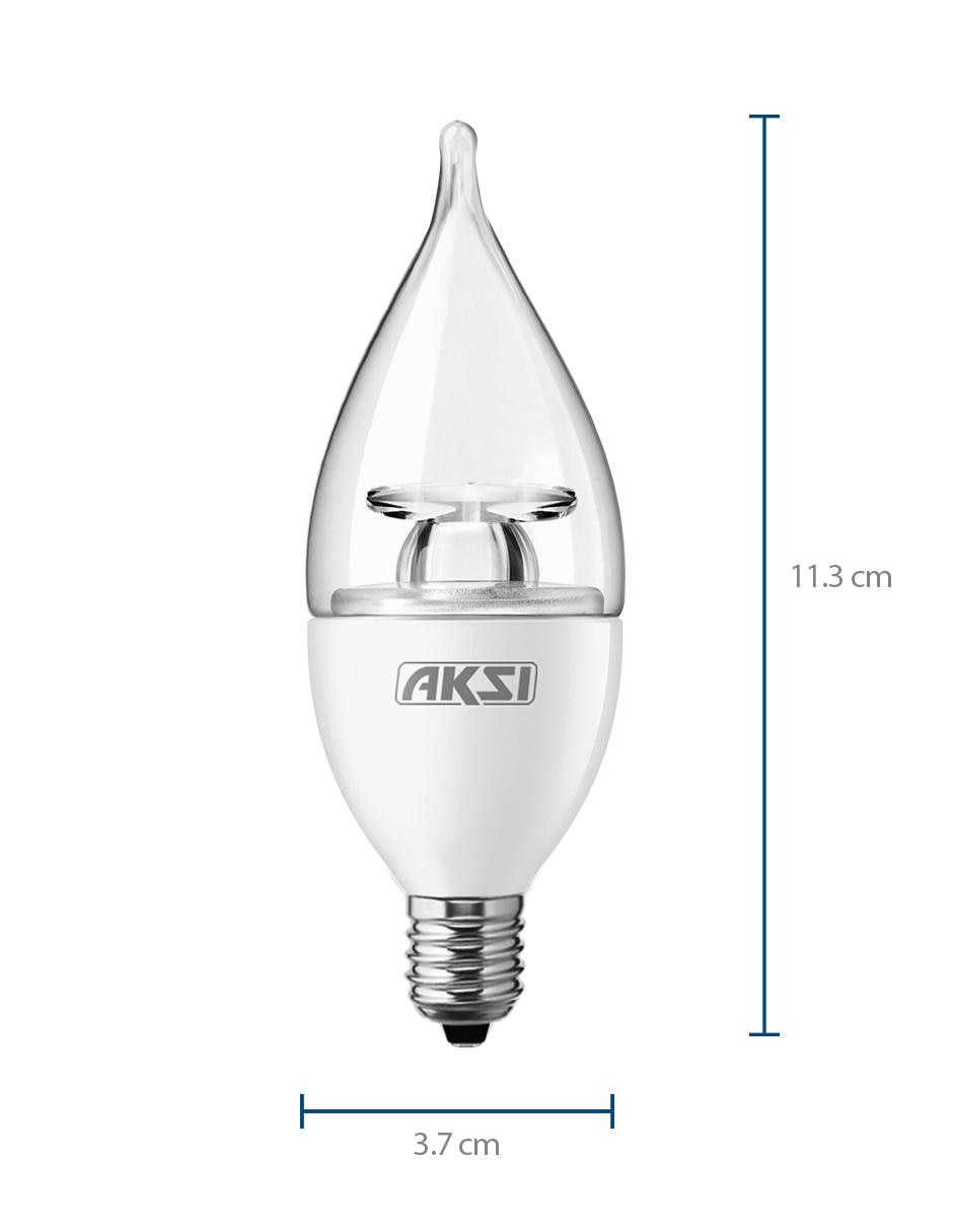 Foco led flama luz cálida 3000K 2