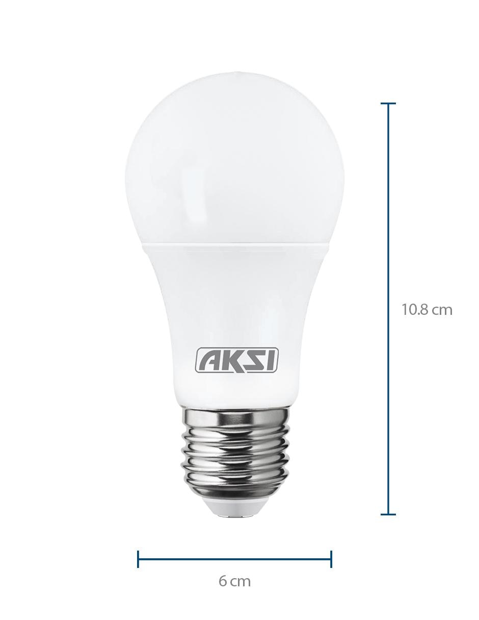 Foco led A19 5W luz blanca 6500K 127V 2