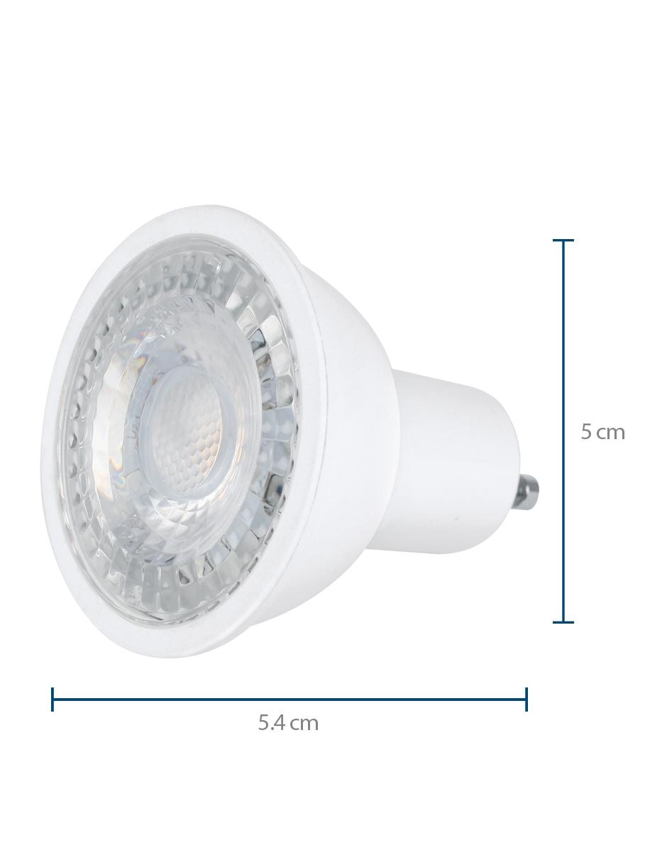 Foco led MR16 GU10 40W 5W luz cálida 3000K 127V 2