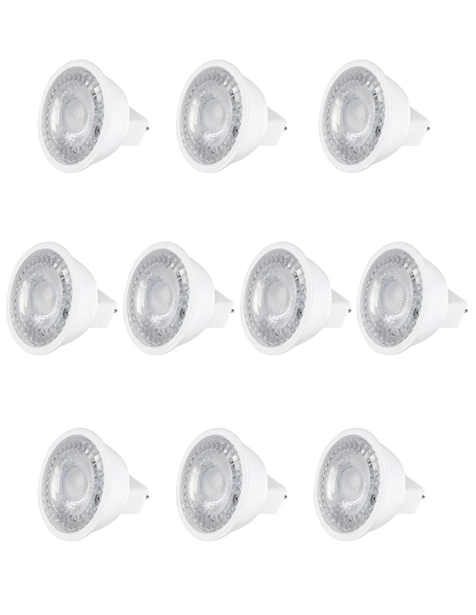Foco led MR16 GU5.3 55W 7W luz blanca 6500K 127V