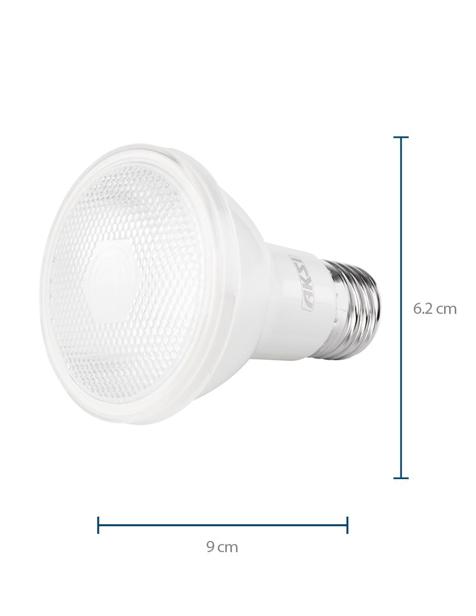 Foco led Par 20 6W IP65 70W luz cálida 3000K 2