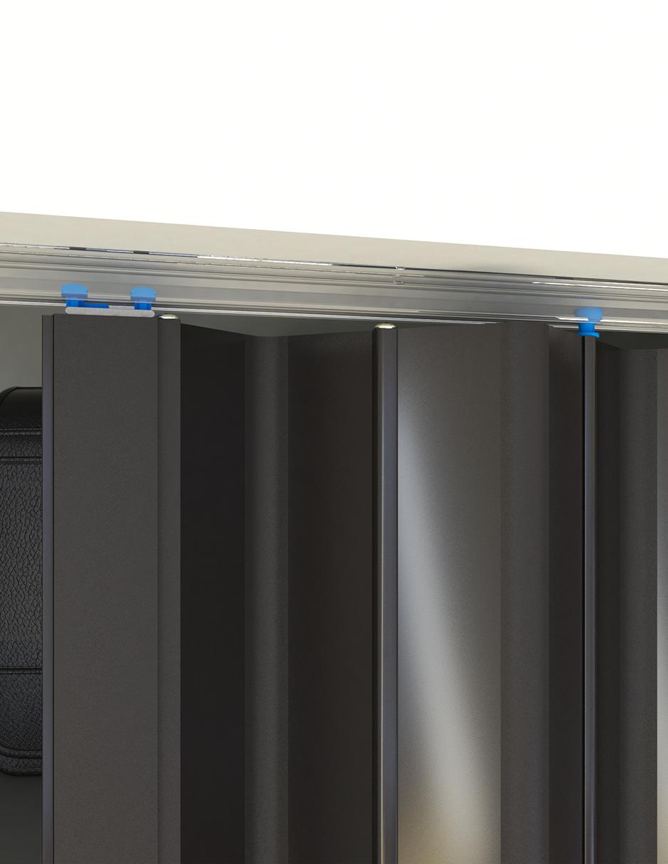 Puerta Plegable Playcon MED PVC Extruido