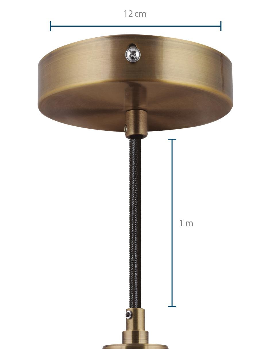 Luminario  Andalucia bronce E27 2