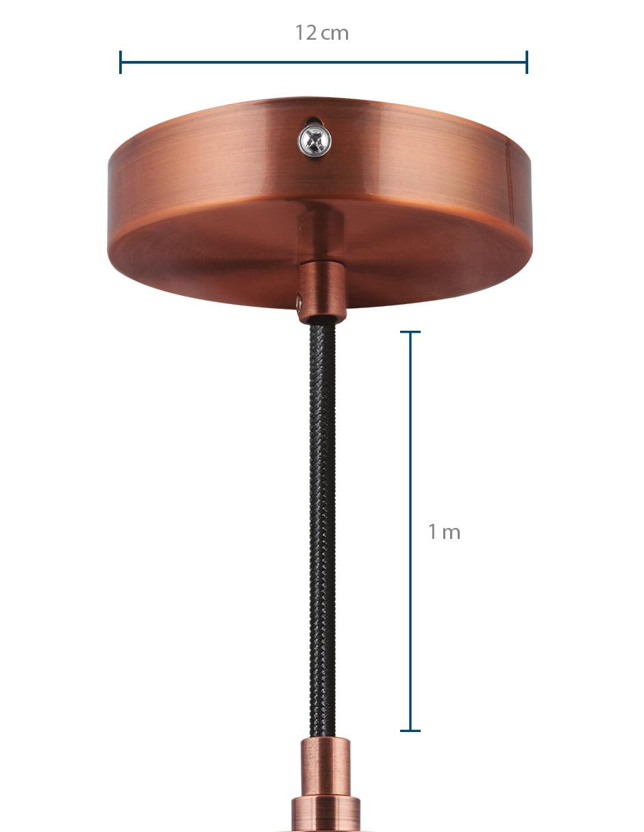 Luminario  Andalucia Red bronce E27 2