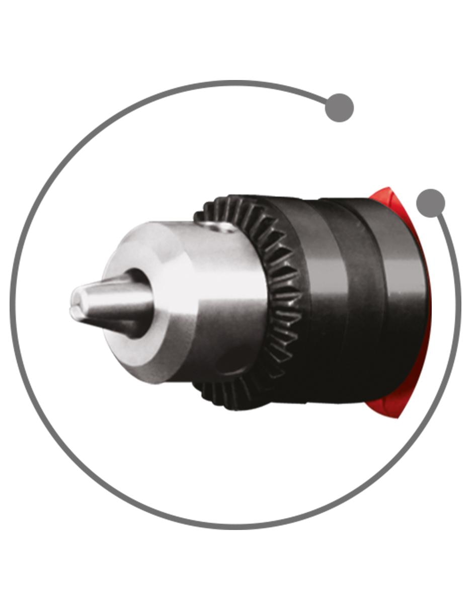 Taladro 350 W de 3/8 de pulgada Potencia 350 W Broquero de 3/8 de pulgada 3