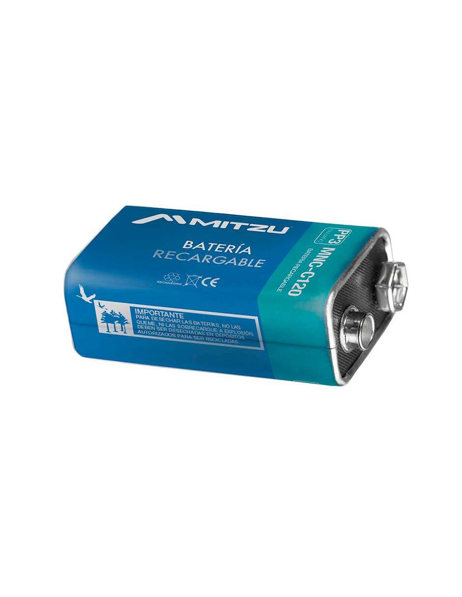 Batería recargable 9V de Ni-cd 2
