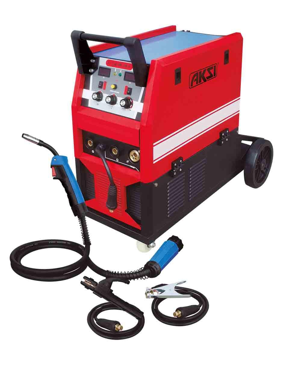 Soldadora para microalambre y electrodo AKSI 210 Amps 220V Soldadora para microalambre y electrodo AKSI 210 Amps 220V
