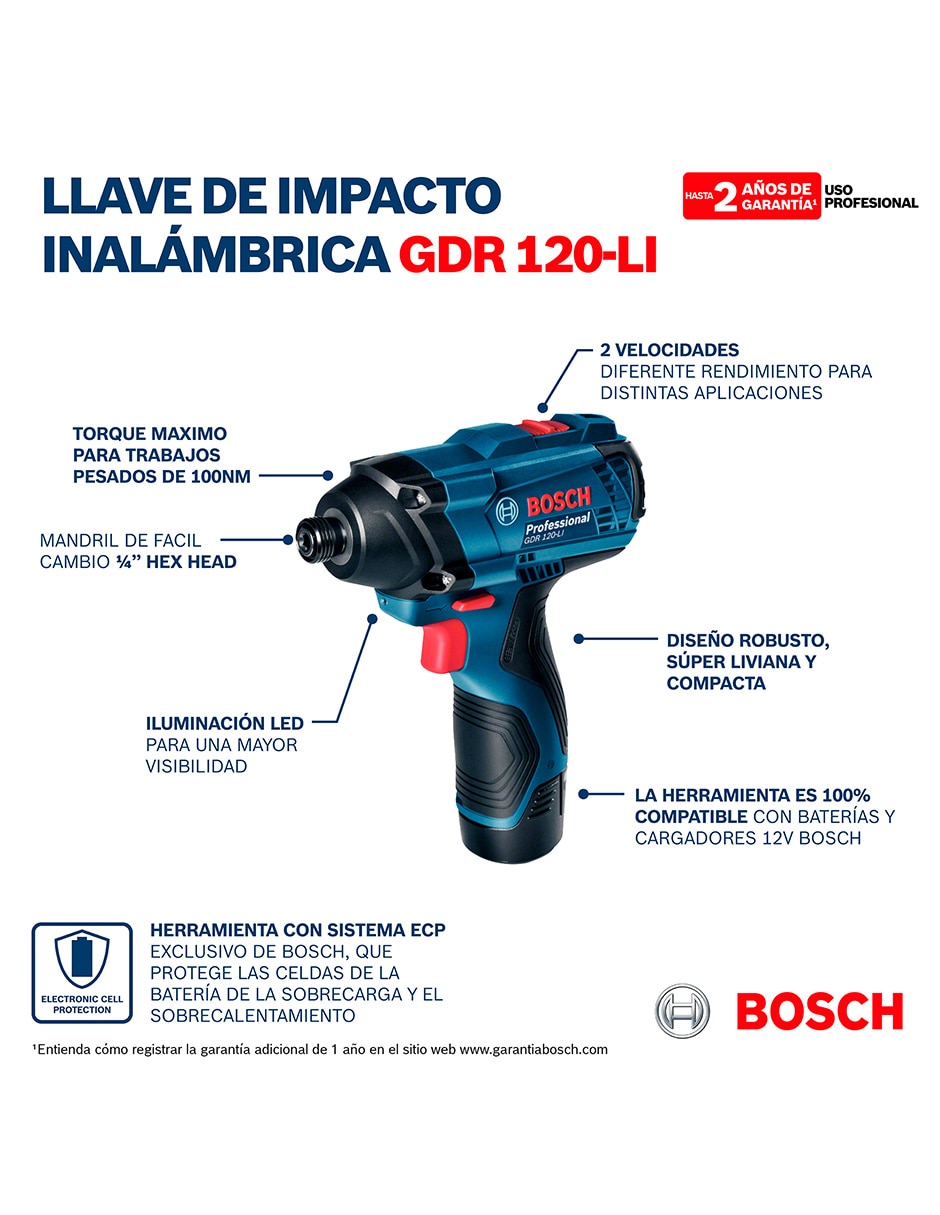 Kit de taladro atornillador inalámbrico 06019g80g4 de 12 v 4