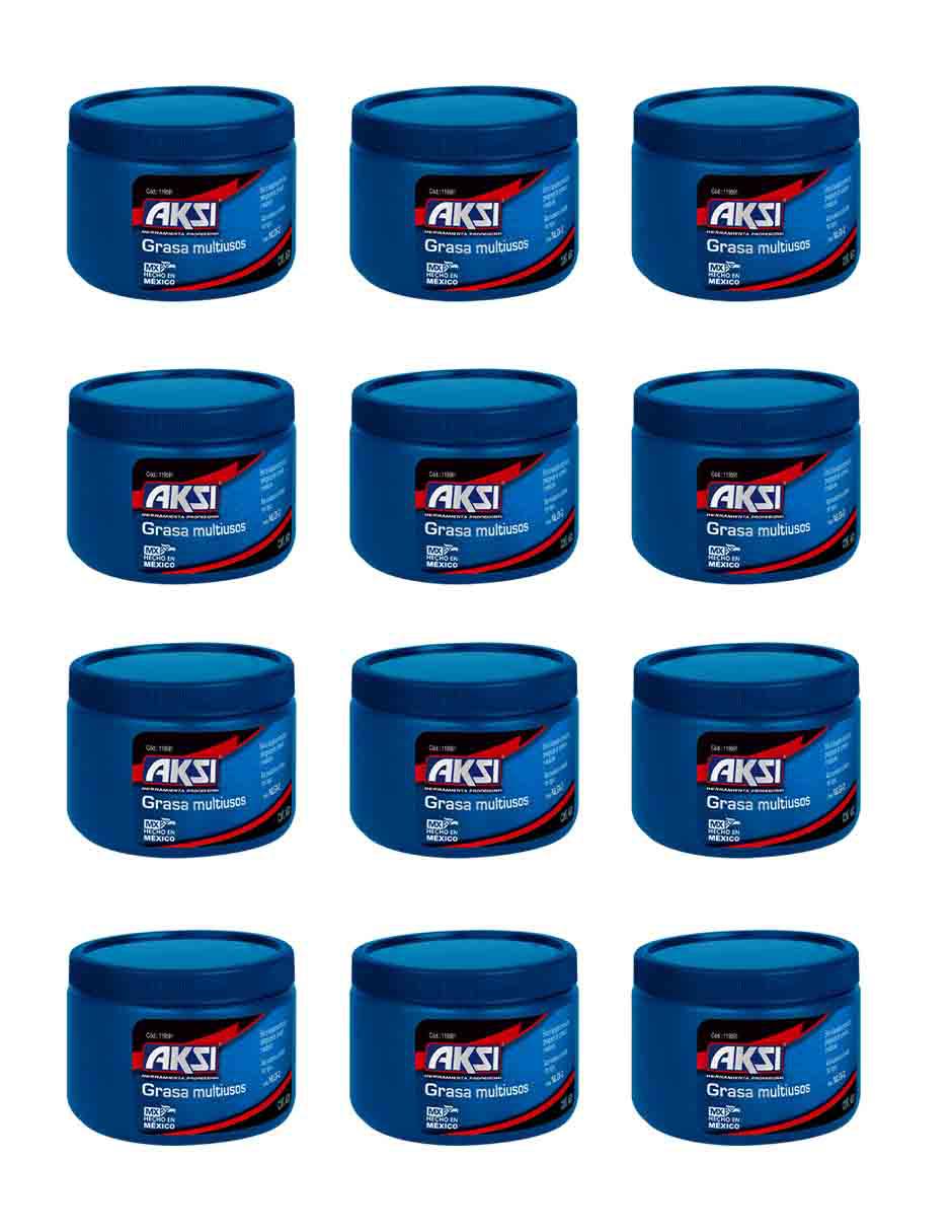 Set de 12 piezas grasa multiusos 450 Mililitros