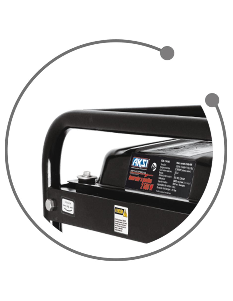 Generador de gasolina 2500 Semiprofesional 3