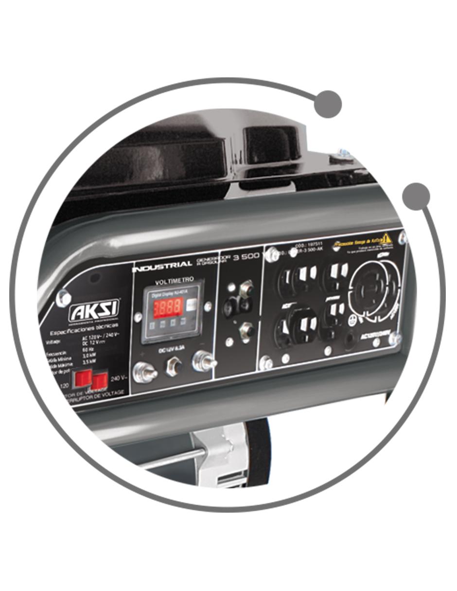 Generador de gasolina 8000W arranque automático industrial 2