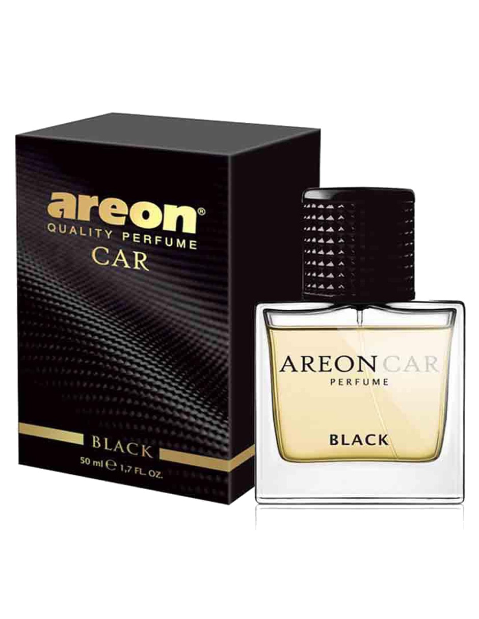 Aromatizante Areon Car Perfume Glass Aroma Black 50 Mililitros