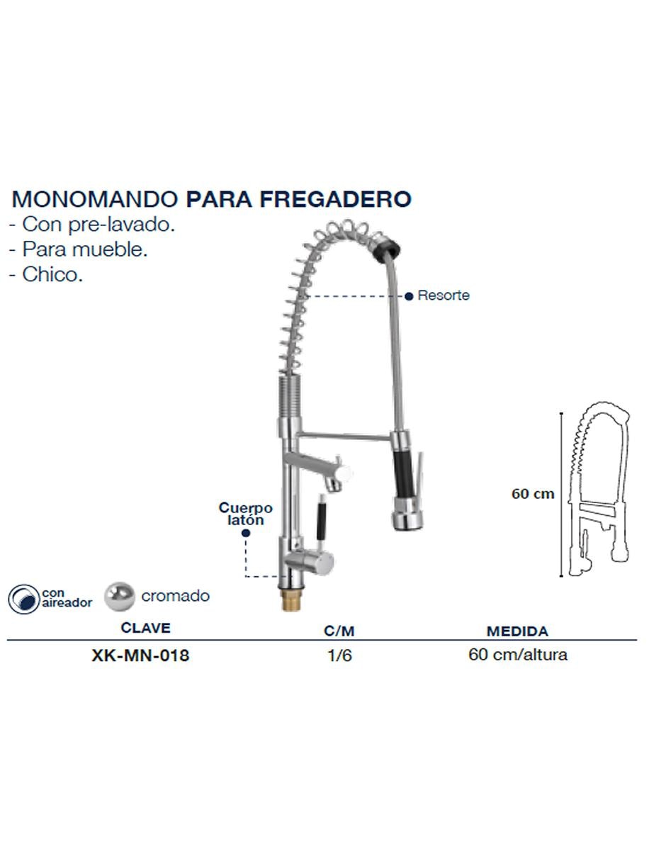 Monomando para cocina 2